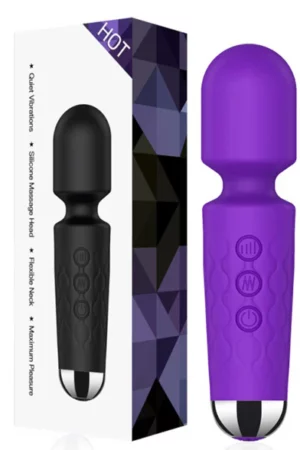 Vibrator reincarcabil pentru clitoris cu multiple intesitati si moduri de vibratii, mov