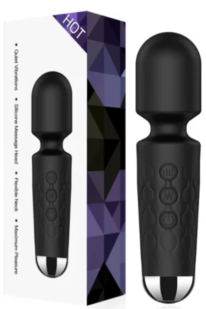 Vibrator reincarcabil USB, pentru stimularea clitorisului cu multiple intesitati si moduri de vibratii, negru