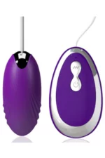 Vibrator tip Ou mov cu telecomanda pe cablu pentru stimulare vaginala si sau clitoridiana