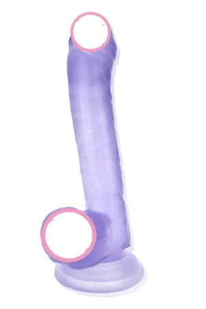 Dildo realistic cu striatii din silicon