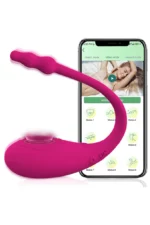 Vibrator smart tip Ou cu stimulare punctul G si Clitoris