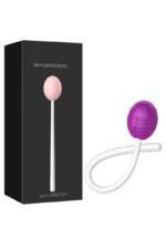 Vibrator tip Ou mov cu prelungire pentru stimulator anal, multiple moduri de vibrare