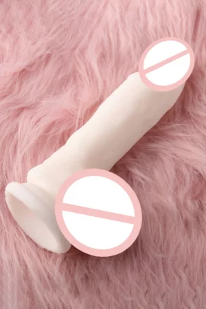 Dildo realistic din silicon moale