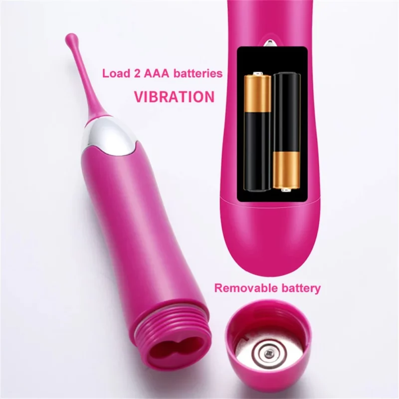 Vibrator pentru stimularea clitorisului cu 2 accesorii si multiple moduri de vibratie, Roz - imagine 5