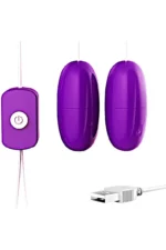 Vibrator dual tip OU mov cu telecomanda pe fir, functioneaza cu alimentare SUB