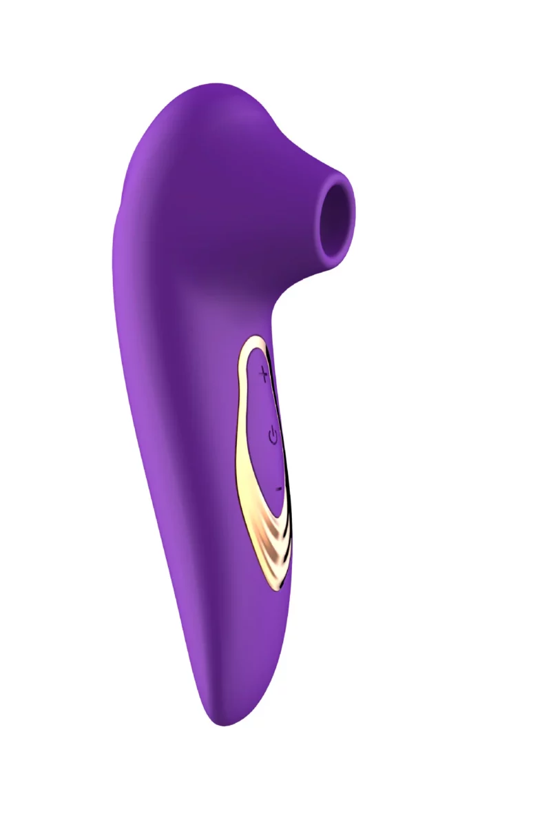 Vibrator clitoridian cu functie de suctiune/aspirare cu multiple intensitati, Fuchsia - imagine 8