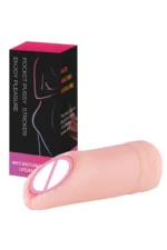 Masturbator pentru stimularea sexului vaginal, din silicon, Nude