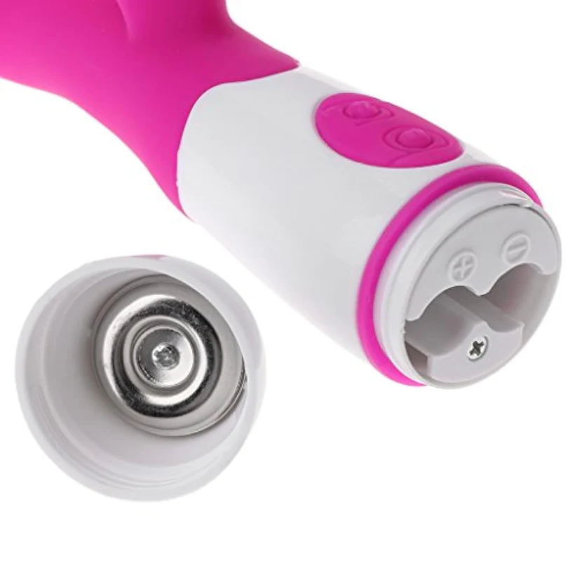 Vibrator dublu premium și stimulator dublu fuchsia premium TOY491-55