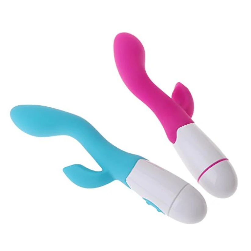Vibrator dublu premium și stimulator dublu fuchsia premium TOY491-55