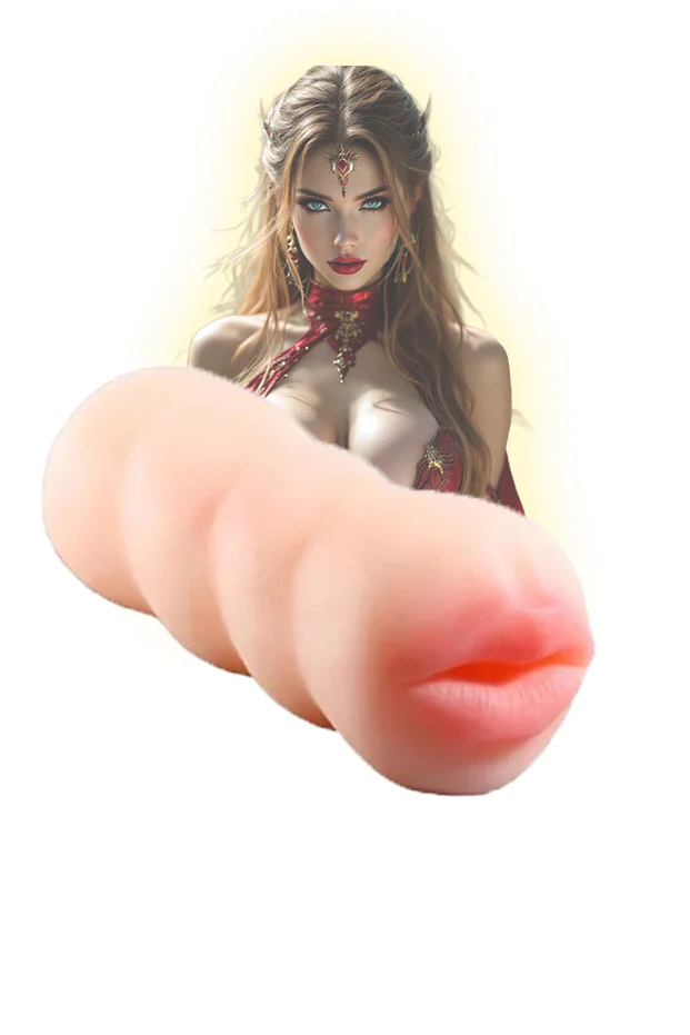 Masturbator manual tip gură și dispozitiv masaj oral masculin TOY623-152